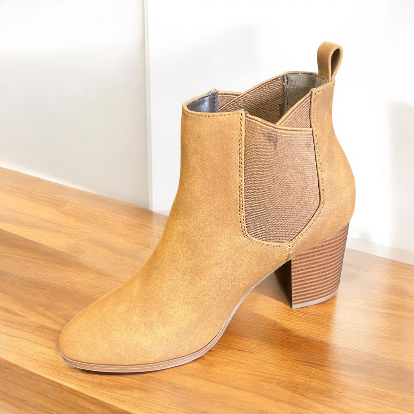 Tan New Buck Booties