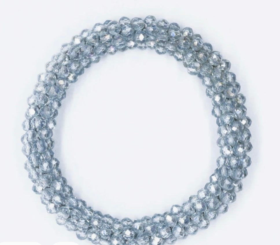 Crystal Beaded Stretch Bracelets (More colors available)