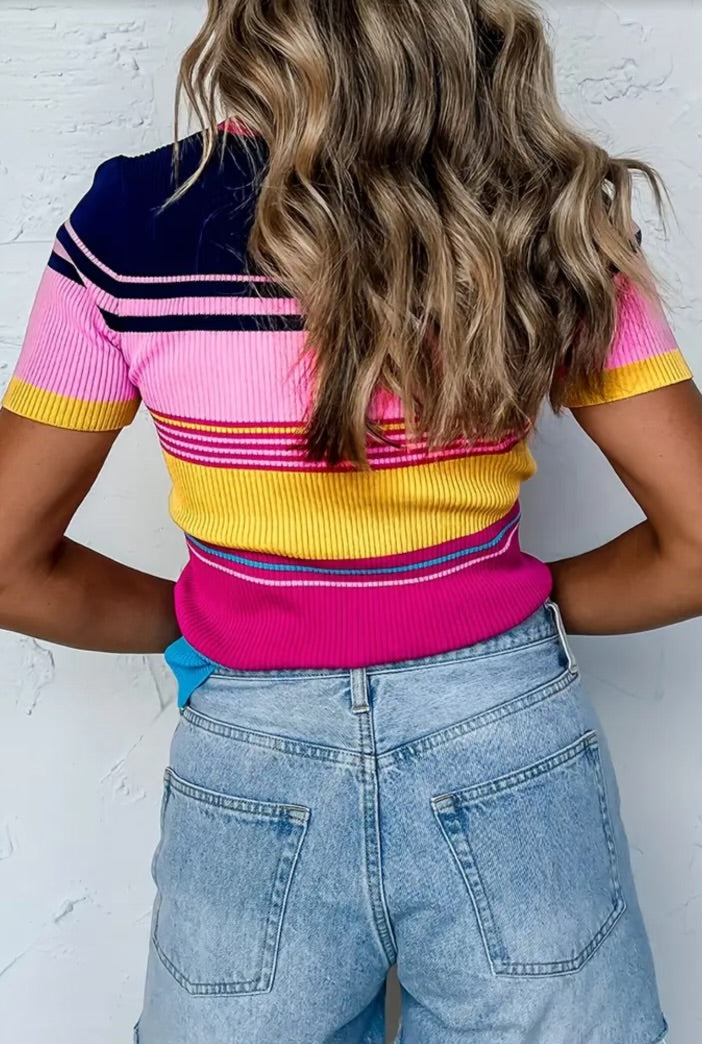 What a Girl Wants Ribbed Top