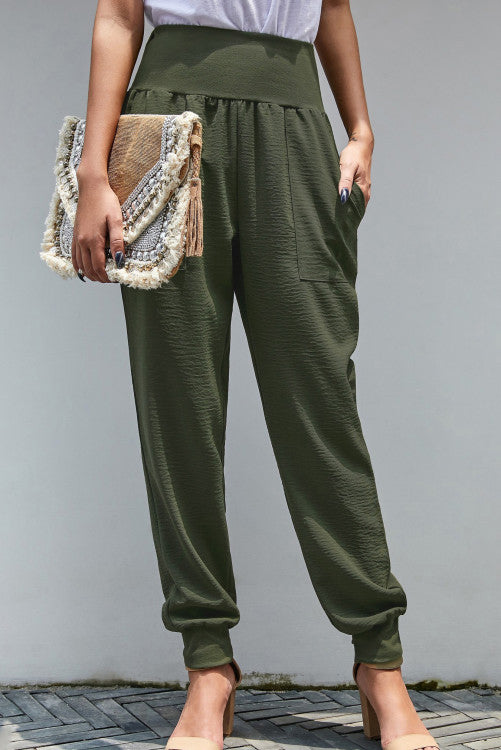 Solid Green Velvet Joggers – The Grey Nickel Boutique