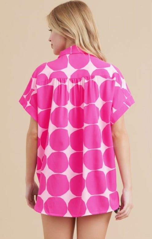 Pink Dot Top