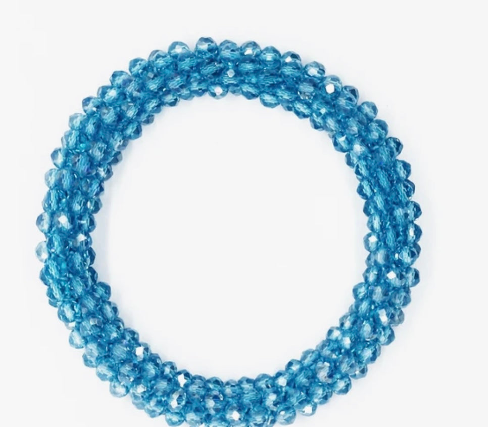 Crystal Beaded Stretch Bracelets (More colors available)