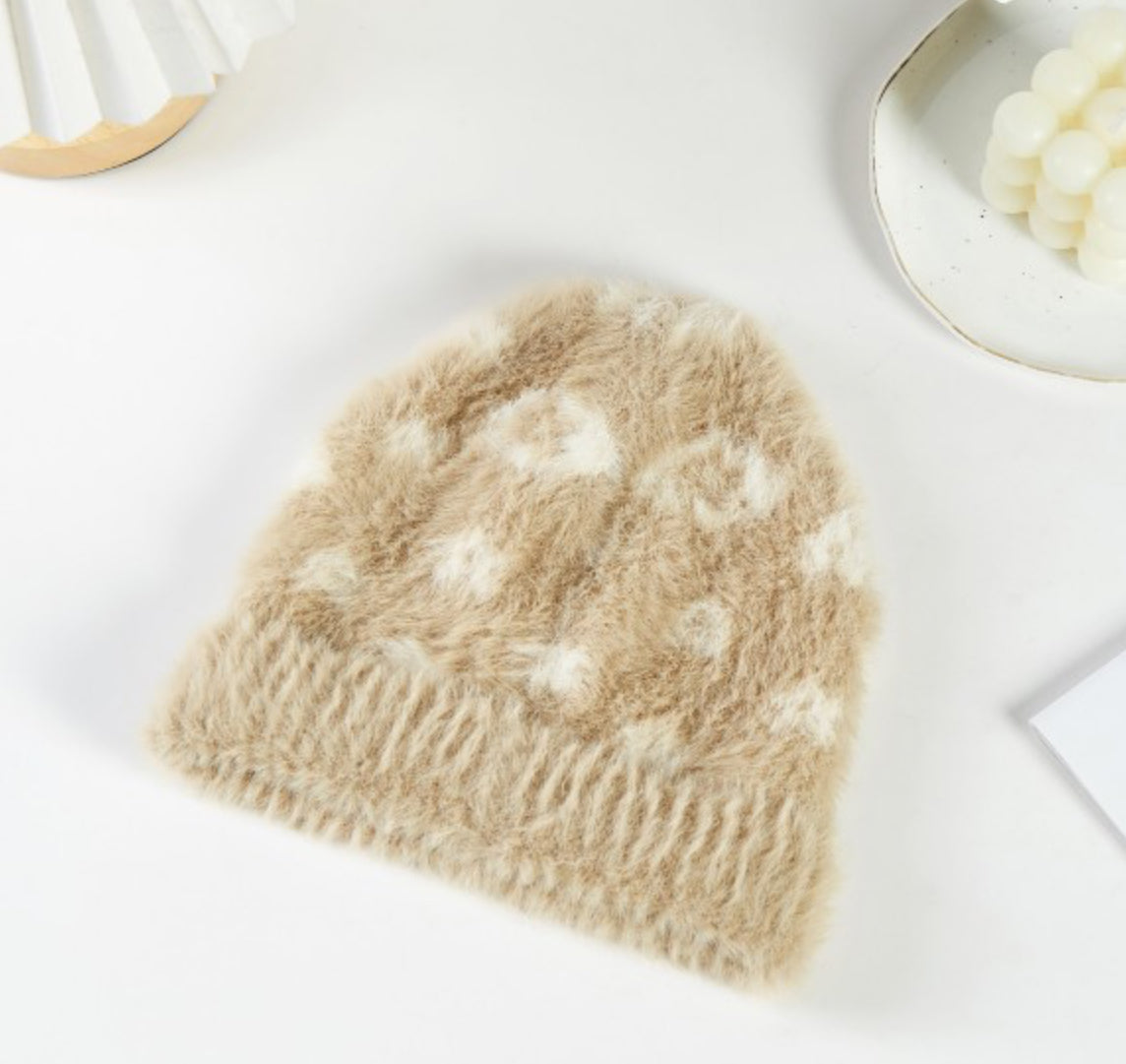 Fuzzy Accent Beanies