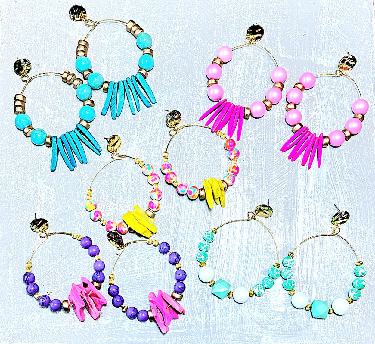 Some Things Are Mint To Be Hoop Earrings