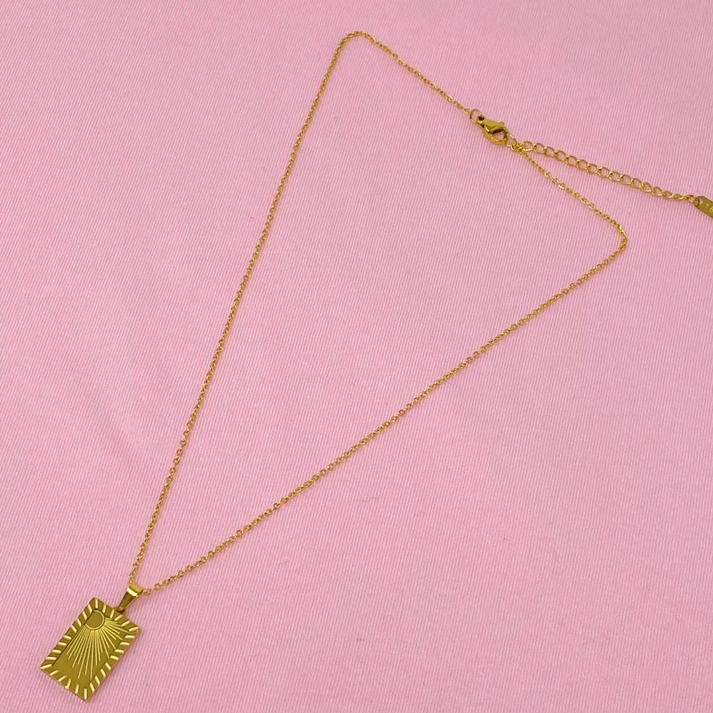 Statement Sunburst Necklace