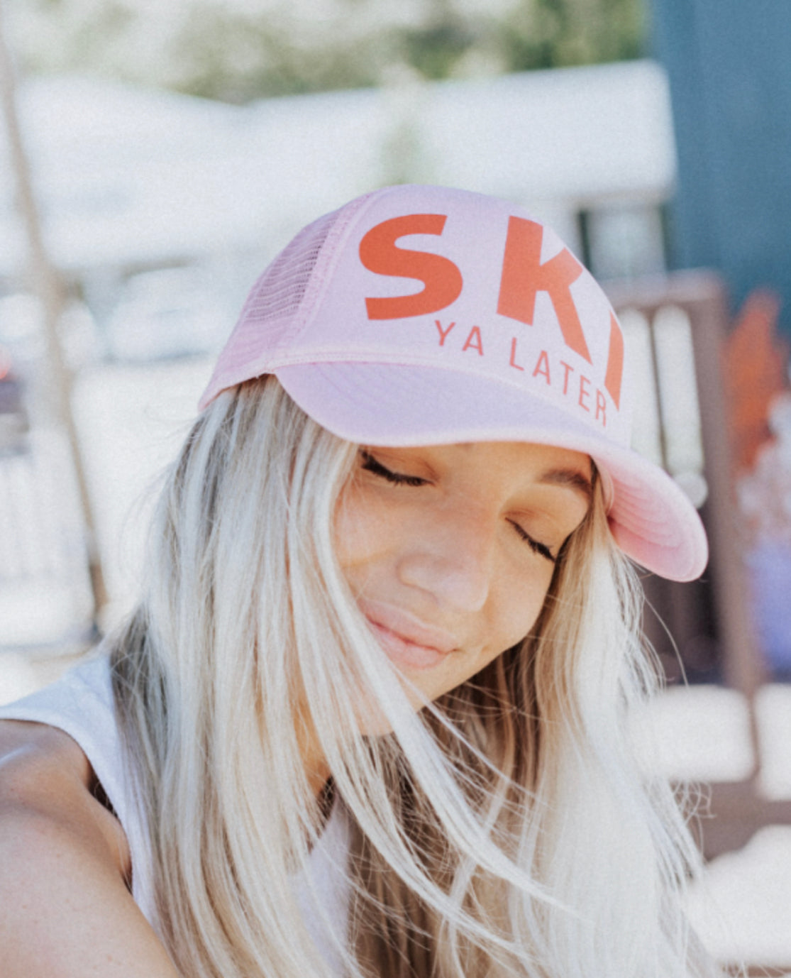 SKI Ya Later Trucker Hat