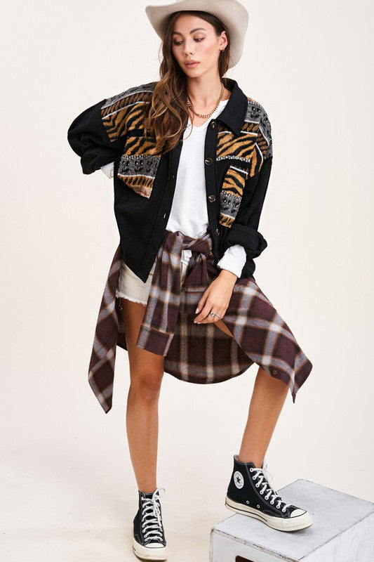 Animal Printed Shacket