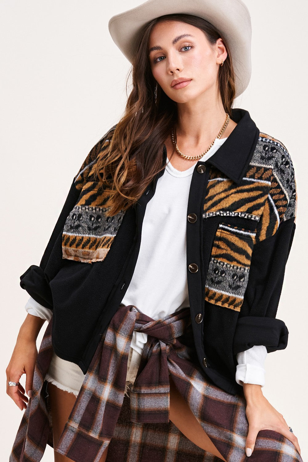Animal Printed Shacket