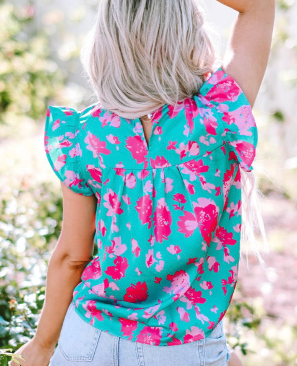 Sweet Pea Floral Top