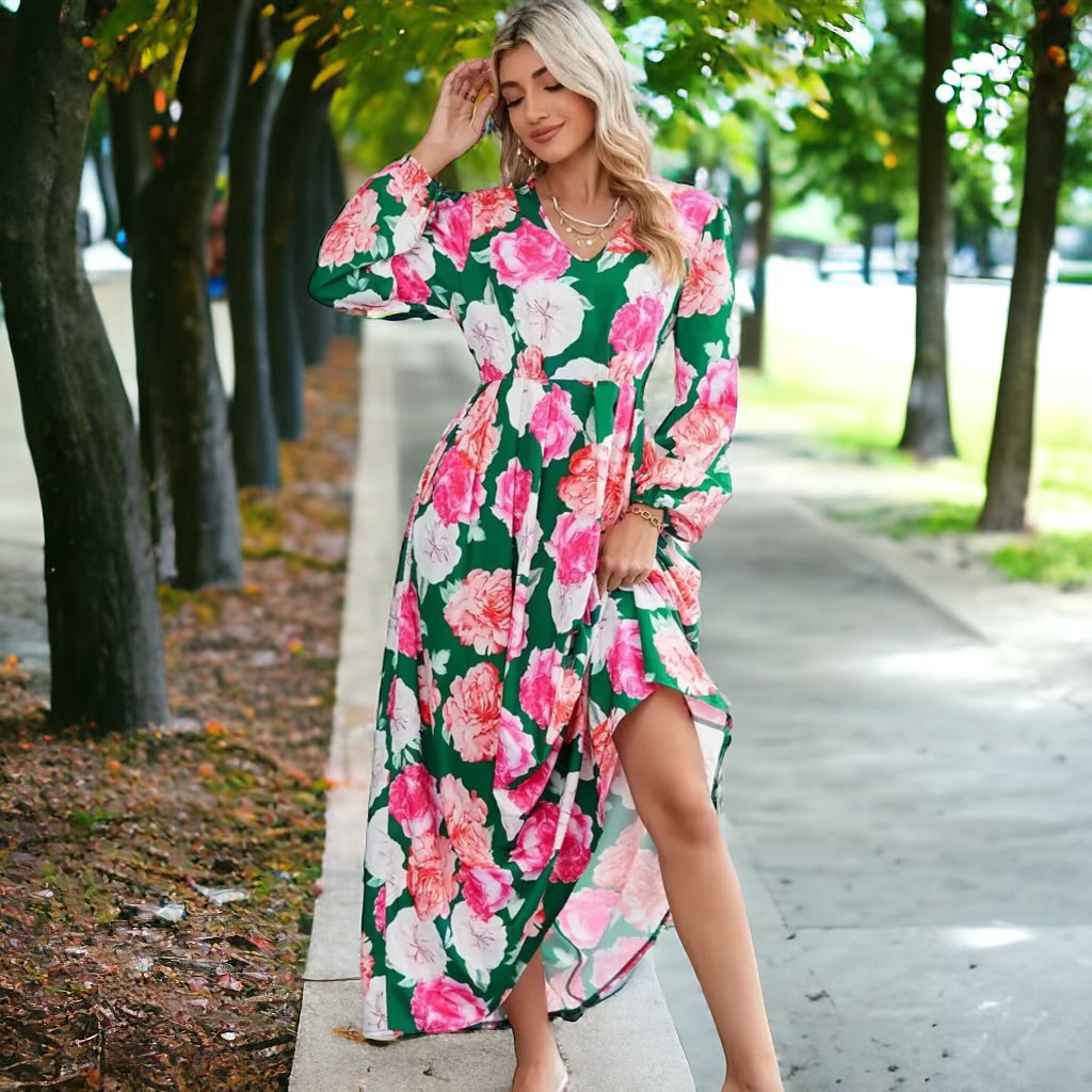 Full Bloom Maxi Dress