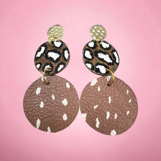 Savage Spots Handmade Earrings