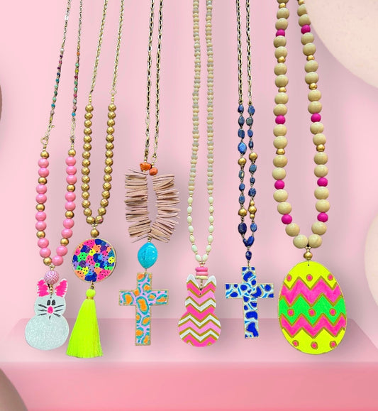 Easter Handmade Necklace Collection