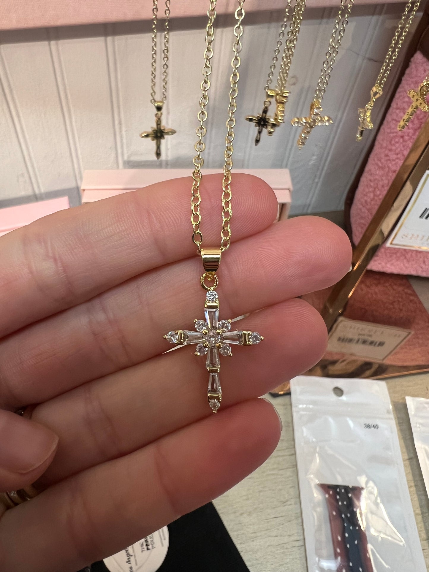 Camila Cross Necklace