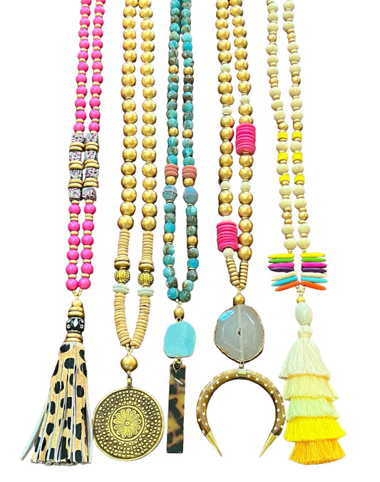 Sweet Hollywood Handmade Necklace Collection