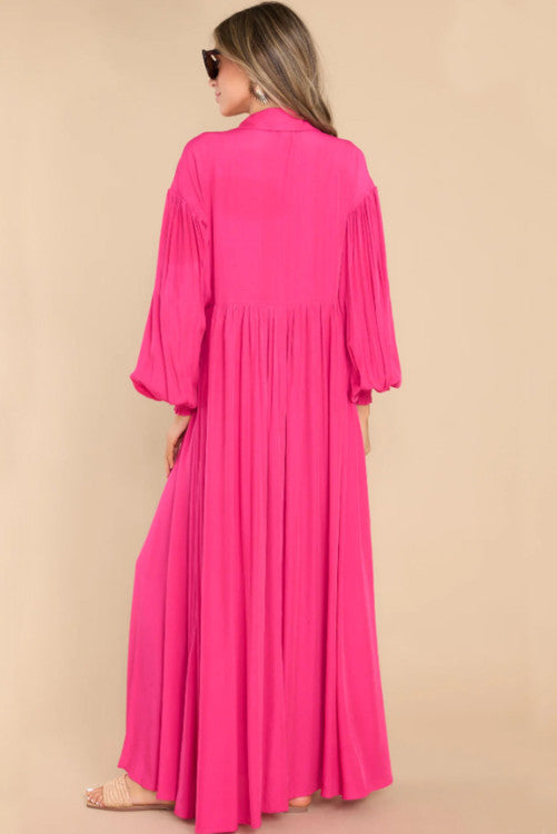 Petal Pink Maxi Dress