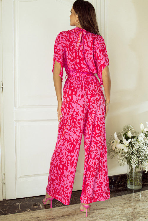 Deep Pockets Wide Leg Jumpsuit