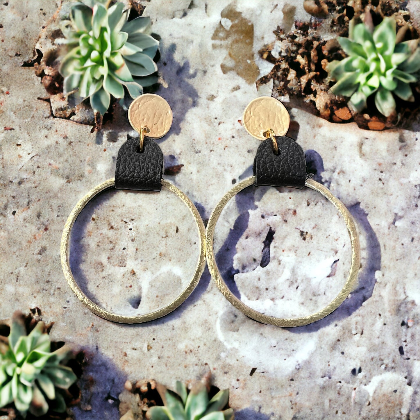 Eternal Circles Handmade Hoop Earrings (More Colors Available)