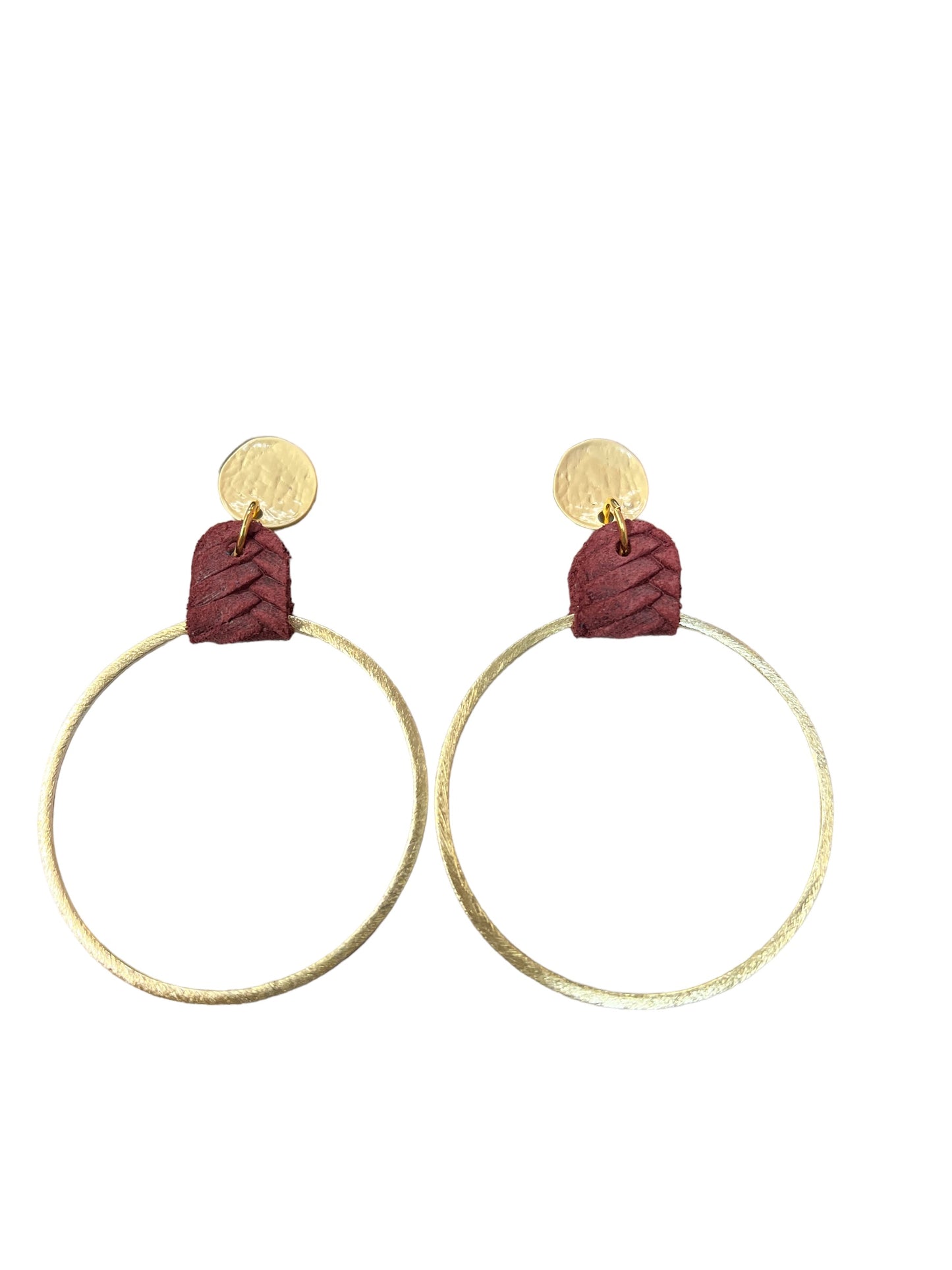 Eternal Circles Handmade Hoop Earrings (More Colors Available)