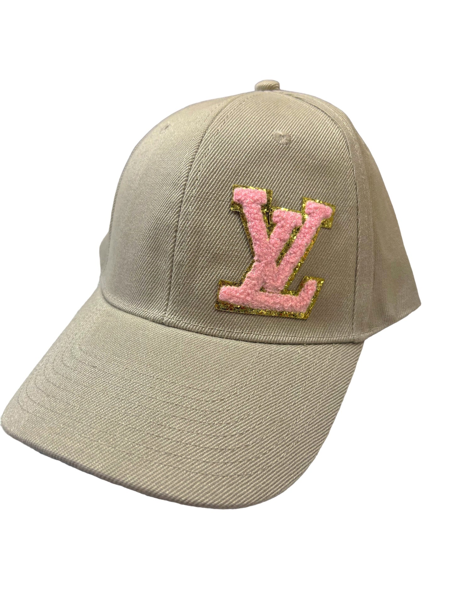 Pink LV khaki Hat