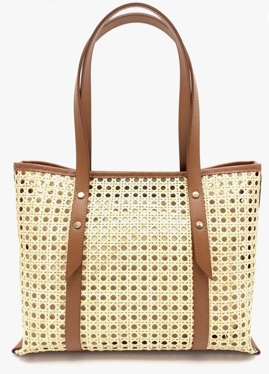 The Suzie Rattan Shoulder Bag