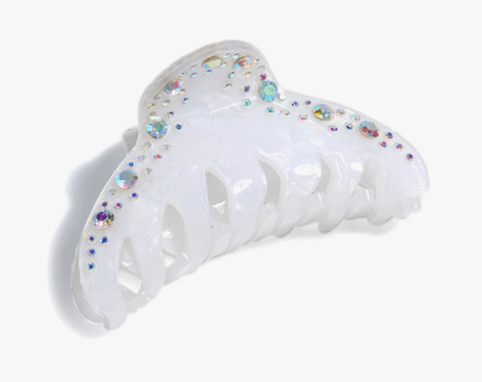 Rhinestone Claw Clip in Blush or Ivory