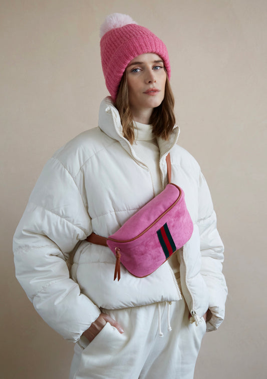 Blakely Velvet Belt Bag