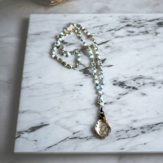 The Augustine Rosary Necklace.