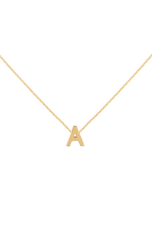 Miley: Monogram Letter : Necklaces